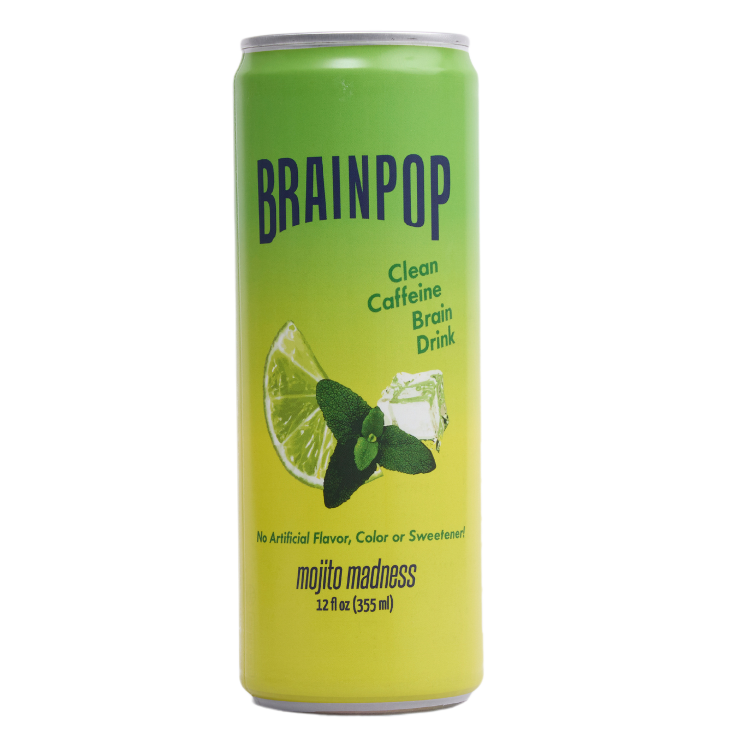 BrainPOP Clean Energy & Mixer & Mocktail All-In-One Mojito Madness (6 pack)